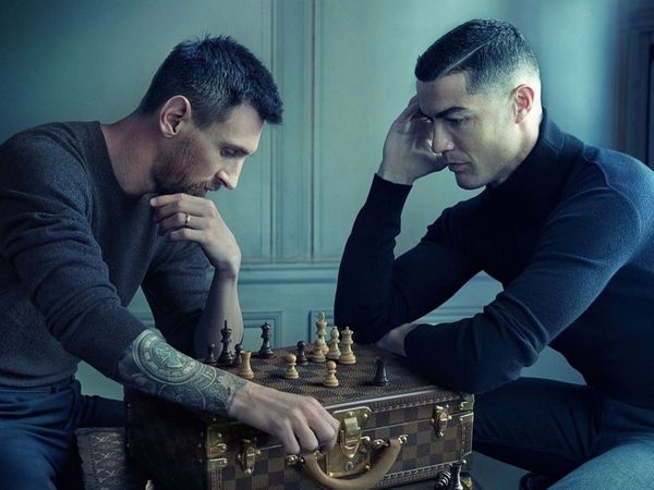 Louis Vuitton a publicat imagini din culisele reclamei virale cu Lionel Messi și Cristiano Ronaldo. Ce s-a &icirc;nt&acirc;mplat, de fapt, la filmările campaniei