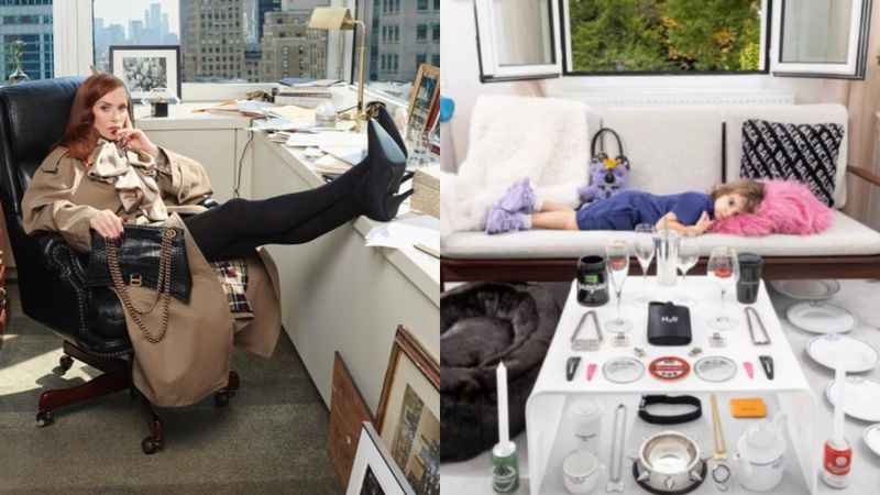 Cea mai recentă campanie a brandului Balenciaga a iscat un scandal colosal.  Două fetițe au fost fotografiate alături de ursuleți care aveau accesorii erotice