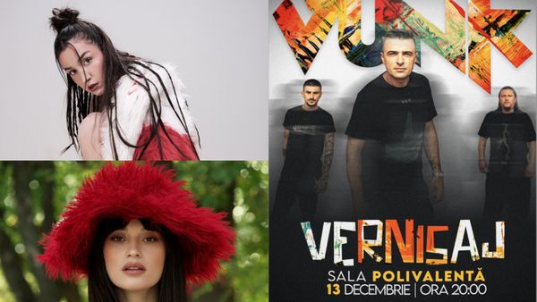 Irina Rimes și EMAA sunt invitate speciale &icirc;n concertul Vernisaj, susținut de VUNK la Sala Polivalentă