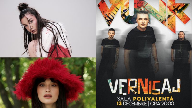 Irina Rimes și EMAA sunt invitate speciale &icirc;n concertul Vernisaj, susținut de VUNK la Sala Polivalentă