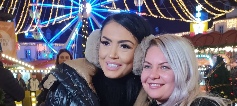 Sibienii au primit-o cu bratele deschise pe Andreea Mantea, amfitrioana reality show-ului 