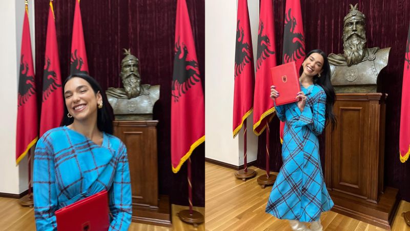Dua Lipa a primit cetățenie albaneză și a depus jurăm&acirc;ntul &icirc;n fața președintelui Albaniei: &bdquo;Voi fi și eu un albanez cu acte&rdquo;