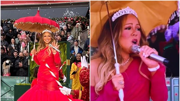 Mariah Carey s-a făcut de râs pe scenă, în timp ce cânta „All I want for Christmas is you”. Imaginile sunt virale