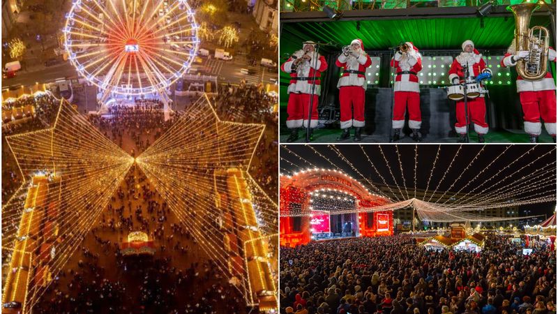 Concerte la T&acirc;rgul de Crăciun din București! Artiștii care vor urca pe scenă și programul pe zile