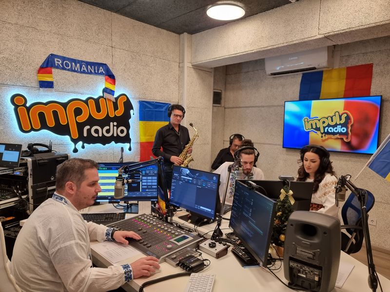 Dimineața Nebună: Olimpia Guzu Chis și formația ei dau startul petrecerii de 1 Decembrie la Radio Impuls