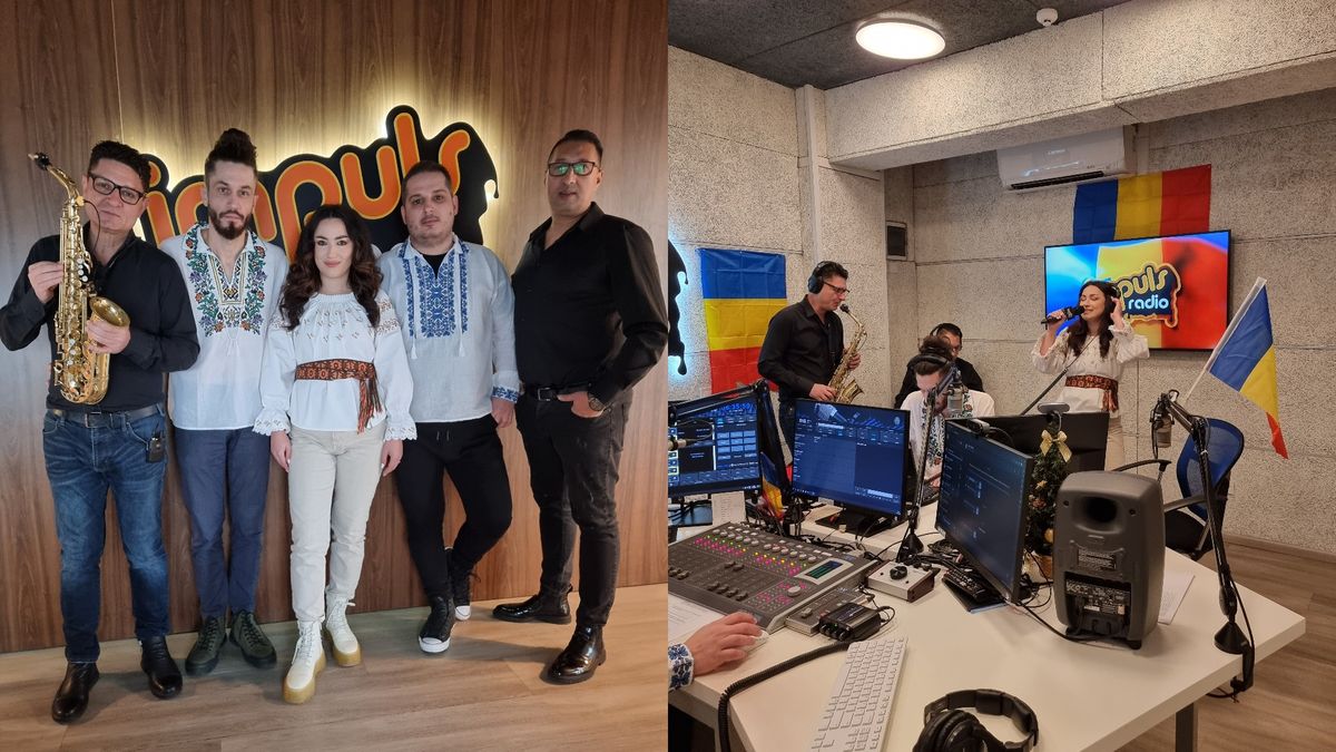 Dimineața Nebună: Olimpia Guzu Chis și formația ei dau startul petrecerii de 1 Decembrie la Radio Impuls