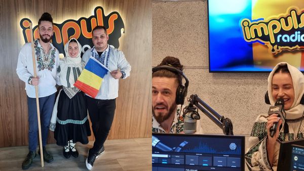 Paula Hriscu, live la Dimineața Nebună, de la petrecerea de 1 decembrie din studioul Radio Impuls