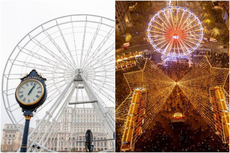 Târgul de Crăciun din Piața Constituției 