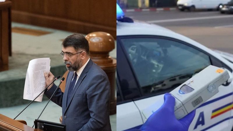 Proiectul de lege depus în Parlament. Șoferii din România sub influența alcoolului sau a substanțelor interzise riscă să facă închisoare