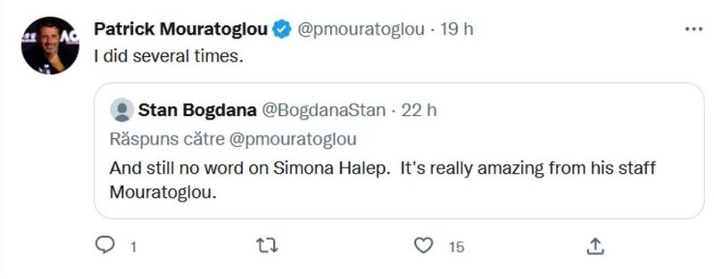 Patrick Mouratoglou, acuzat că nu își dă interesul în cazul de dopaj al Simonei Halep