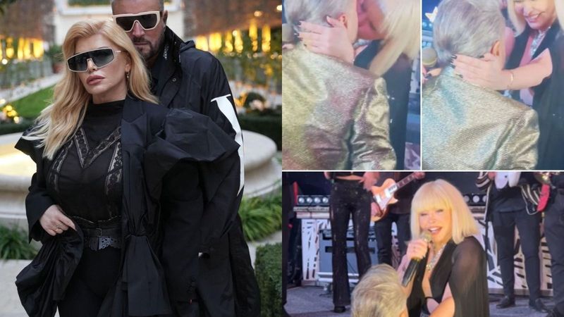 Dimineața Nebună: Loredana Groza l-a sărutat pasional pe Cătălin Botezatu de ziua lui, &icirc;n fața tuturor: &bdquo;Suntem frumoși, tineri și liberi&rdquo;. Gestul artistei i-a uimit pe toți cei prezenți la eveniment