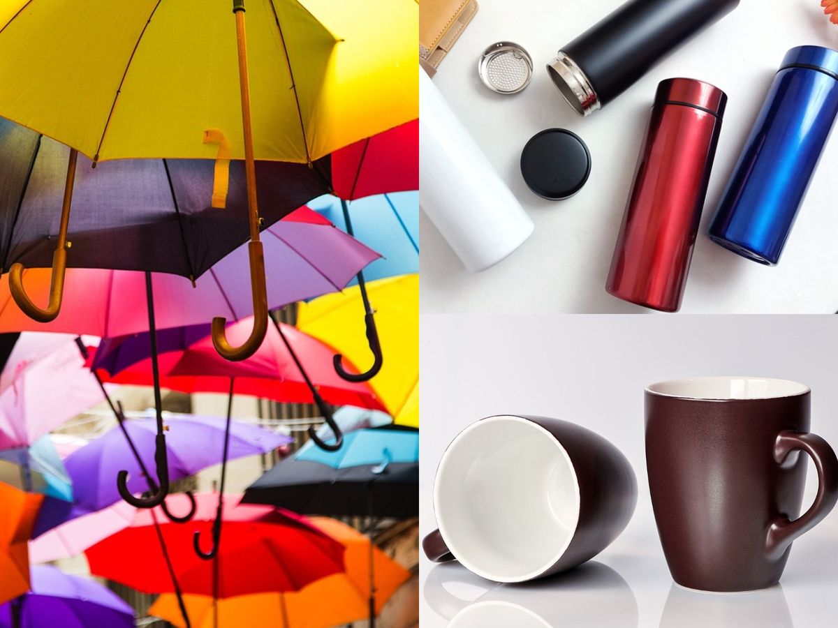 CJ Timiș a cumpărat umbrele, căni și termosuri