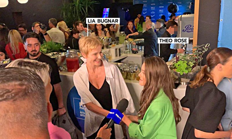 Lia Bugnur spune că nu a vorbit niciodată cu Theo Rose, deși colaborează pentru același proiect: „Ați vorbit de o sarcină?”