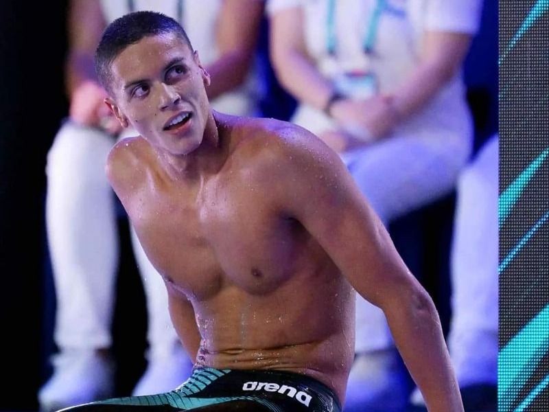 David Popovici, în semifinalele Campionatului Mondial de înot în bazin scurt de la Melbourne
