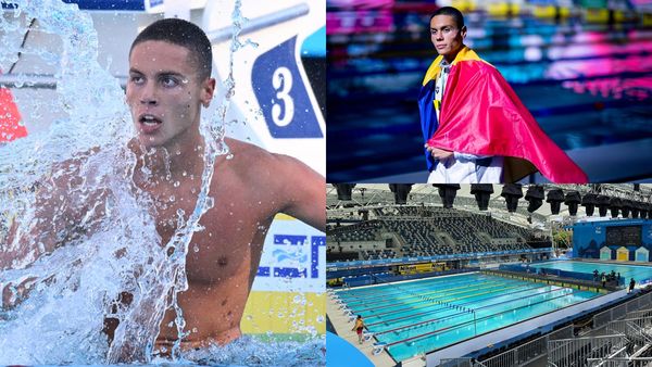 David Popovici, în semifinalele Campionatului Mondial de înot în bazin scurt de la Melbourne
