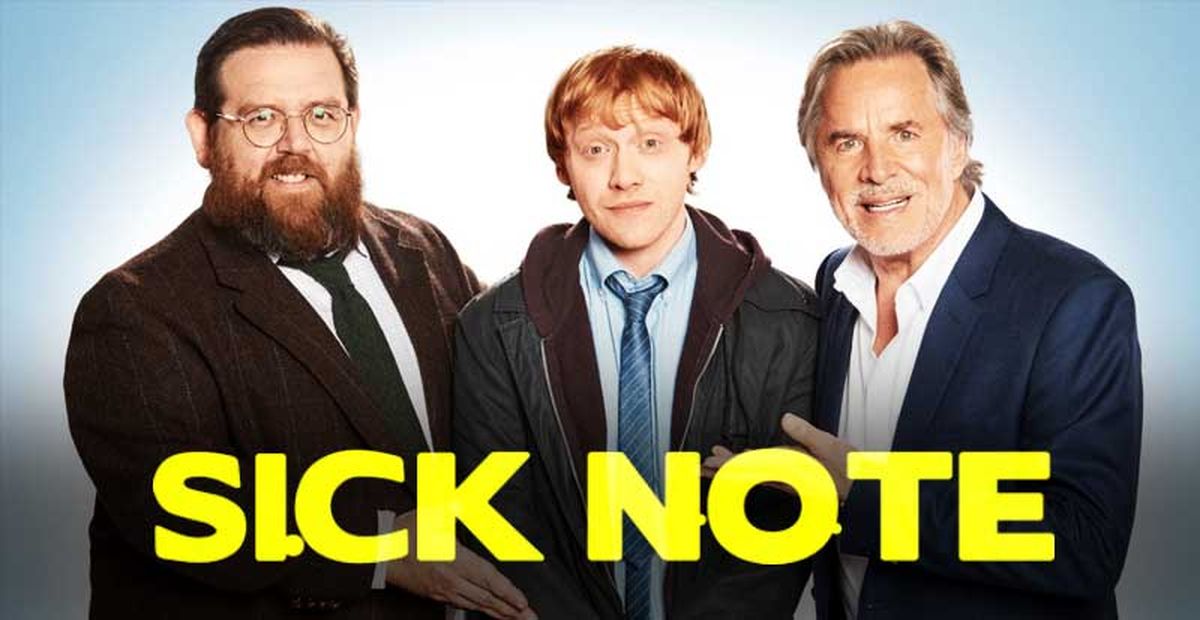 Sick Note, serial de televiziune britanic de comedie neagră, pentru fanii lui Rupert Grint