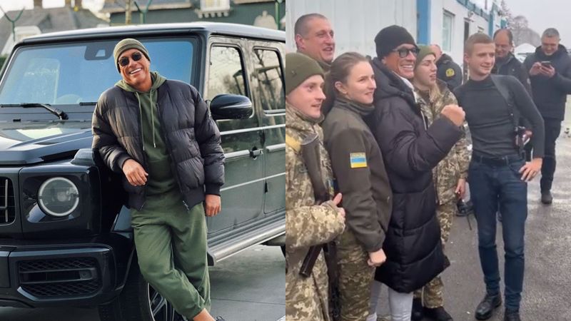 Jean-Claude Van Damme s-a &icirc;nt&acirc;lnit cu soldații din armata ucraineană: &bdquo;Glorie Ucrainei!&rdquo;. Celebrul actor de la Hollywood se află pentru a doua oară &icirc;n Ucraina