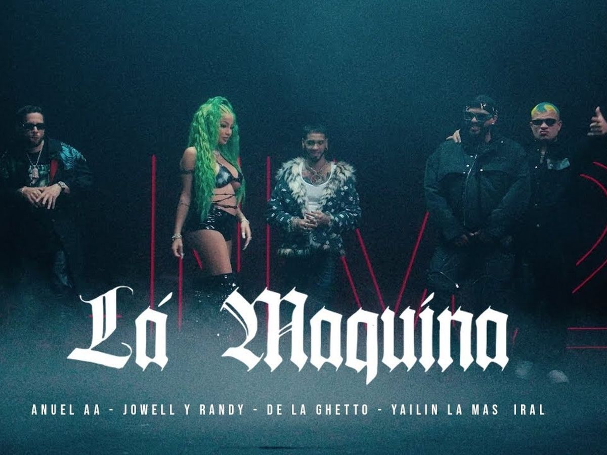 Anuel AA, Jowell & Randy, De La Ghetto, Yailin La M&aacute;s Viral - La M&aacute;quina