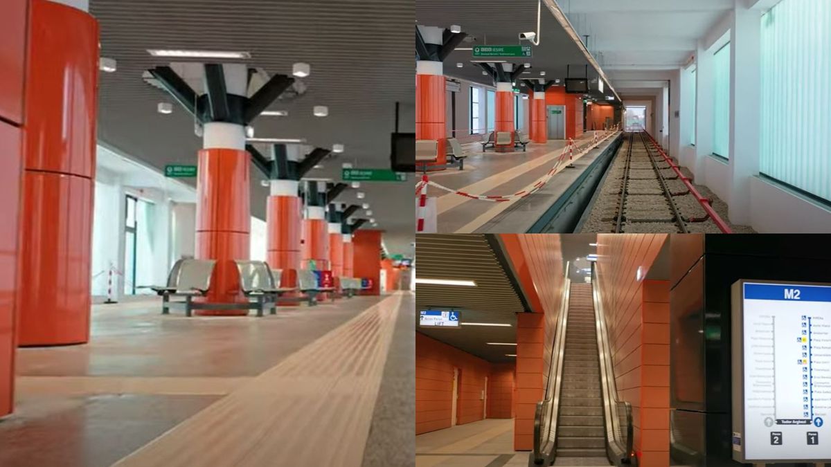 Stația de metrou supraterană din Sectorul 4