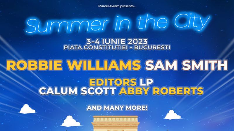 Robbie Williams şi Sam Smith vin la București în 2023