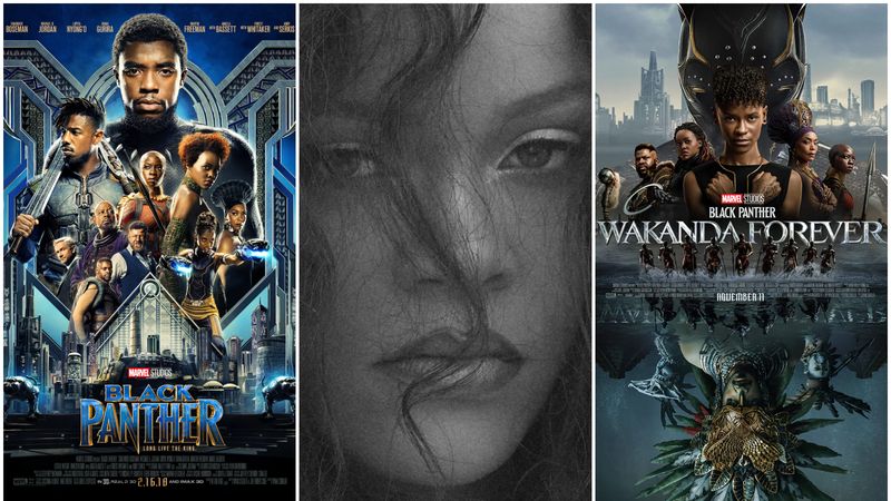 Playlist Pantera Neagra. Apar artiști precum Rihanna, Kendrick Lamar, Burna Boy și Tems