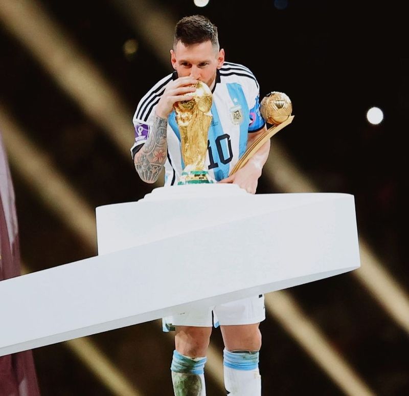 Messi  a devenit campion mondial cu Argentina