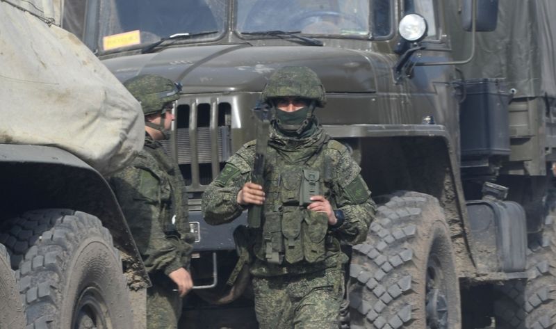 Trupele ruse se ghidează după o hartă din anii 1960