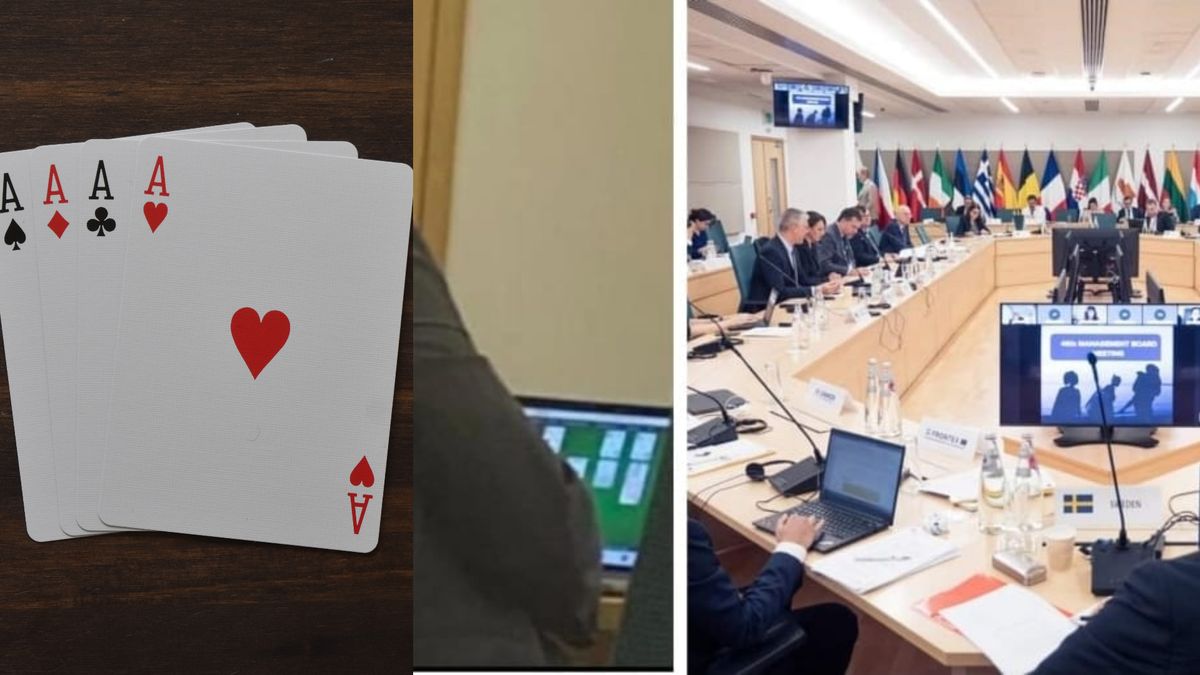 Dimineața Nebună. Șef de la Imigrări, prins că juca Solitaire în timpul unei conferințe internaționale