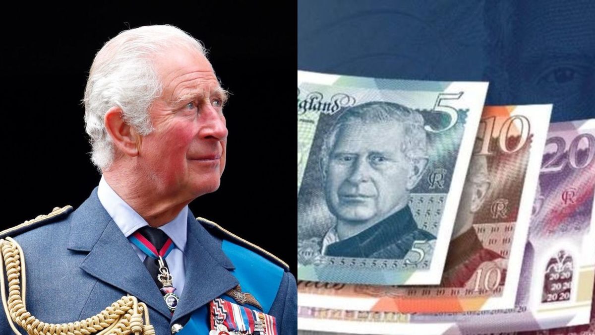 Primele imagini cu noile bancnote cu chipul regelui Charles al III-lea