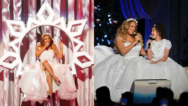 Mariah Carey, moment emoționant alături de fiica sa. Cele două au susținut un concert special de Crăciun
