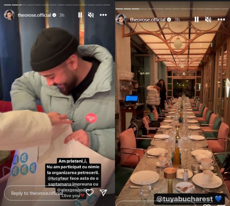 Theo Rose, noi imagini de la petrecerea de dezvăluire a sexului bebelușului. Cine a organizat totul: „Doar ei au făcut tot”