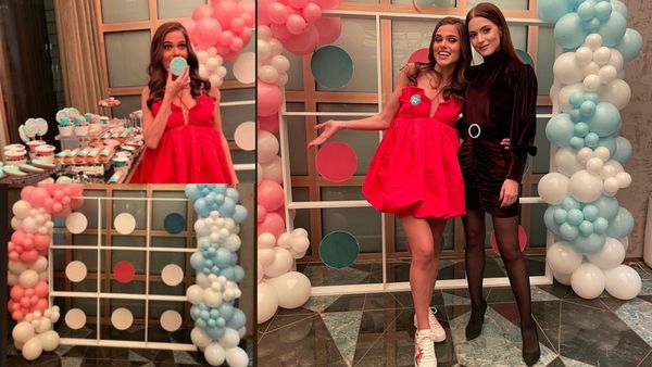 Theo Rose, noi imagini de la petrecerea de dezvăluire a sexului bebelușului. Cine a organizat totul: „Doar ei au făcut tot”