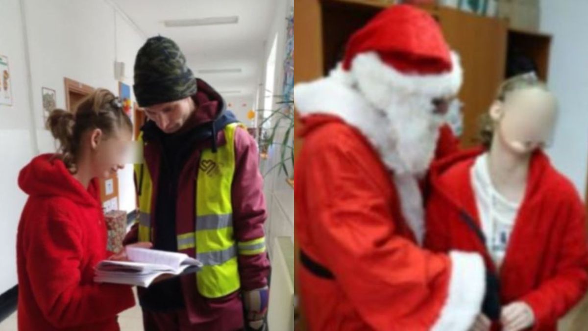 Un bărbat din București nu a intrat la serbarea fiicei sale, rușinat de cum era &icirc;mbrăcat