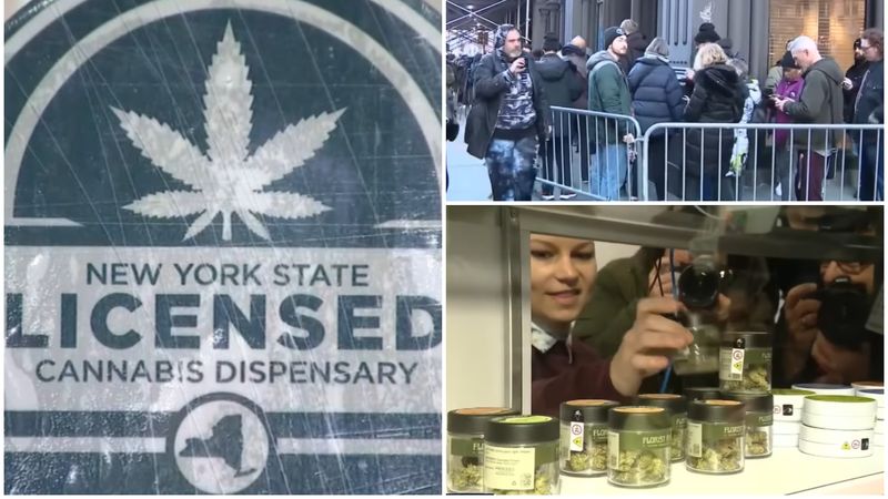 Primul magazin care vinde canabis legal s-a deschis în New York! Clienții s-au aglomerat de la primele ore