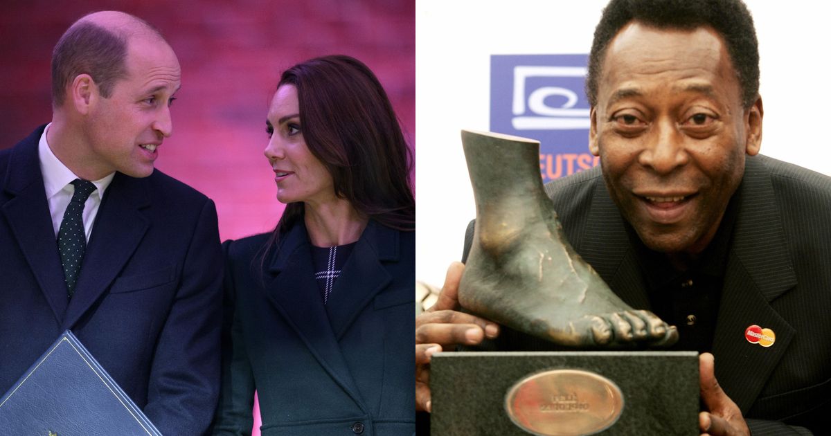 Kate Middleton și Prințul William, omagiu pentru Pelé „O adevărată