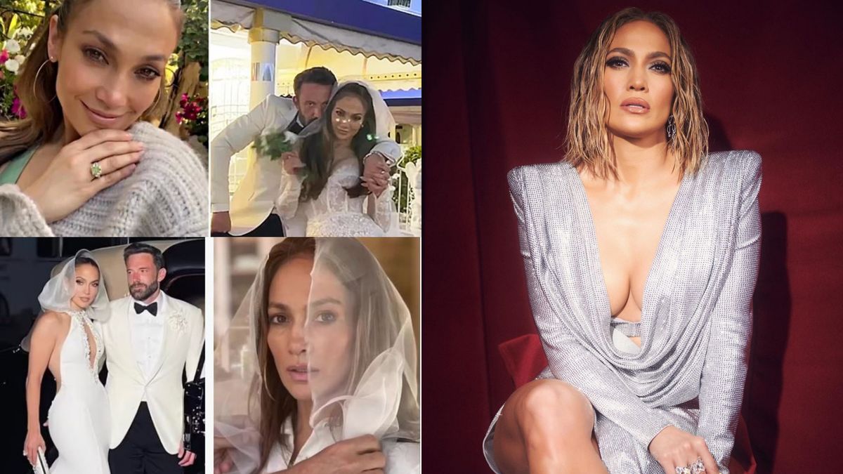 Jennifer Lopez, fotografii uimitoare de la nuntă nevăzute până acum. Artista spune că 2022 a fost cel mai bun an
