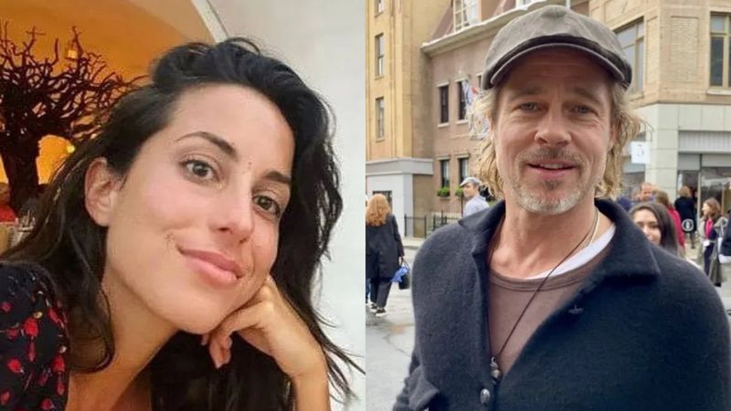 Brad Pitt și Ines de Ramon, ipostaze tandre de Revelion. Noua iubită este cu 30 de ani mai t&acirc;nără