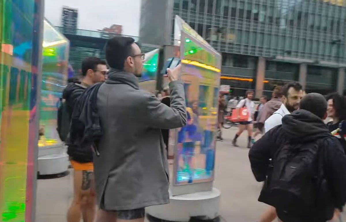 Ziua fara pantaloni in Londra