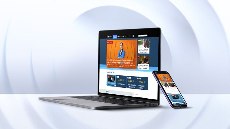 Uşor şi intuitiv! kanald.ro şi-a schimbat look-ul;  informaţia şi divertismentul prind viaţă la o atingere de ecran