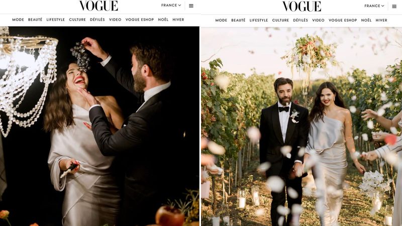 Cine este Doina Ciobanu, frumoasa romanca ce face ravagii in revista Vogue. S-a casatorit intr-o podgorie, iar rochia de mireasa a facut deliciul fashionistelor