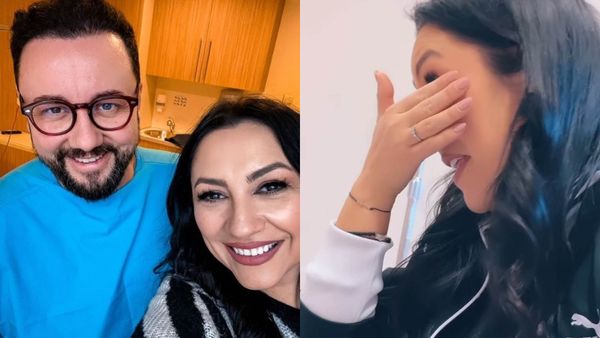 Andra, cu ochii în lacrimi alături de soțul ei la spital: "Trecem prin toate ținându-ne de mână"