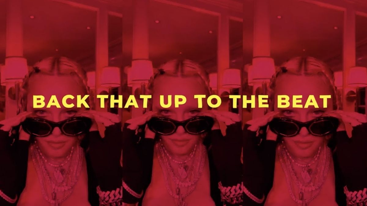 Madonna - Back That Up To The Beat