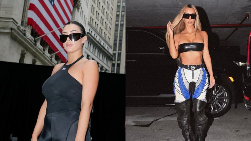 Kanye West este căsătorit! Actuala soție a rapperului este copia fidelă a lui Kim Kardashian