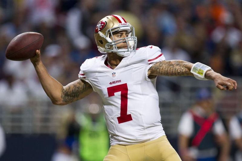 jucătorul Colin Kaepernick