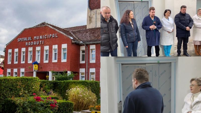 Dimineața Nebună: Inaugurarea cu fast a unui lift la Spitalul din Rădăuți: &rdquo;Ne-am adunat aici pentru o zi importantă&rdquo;. Festivitatea a fost transmisă &icirc;n direct la tv - AUDIO