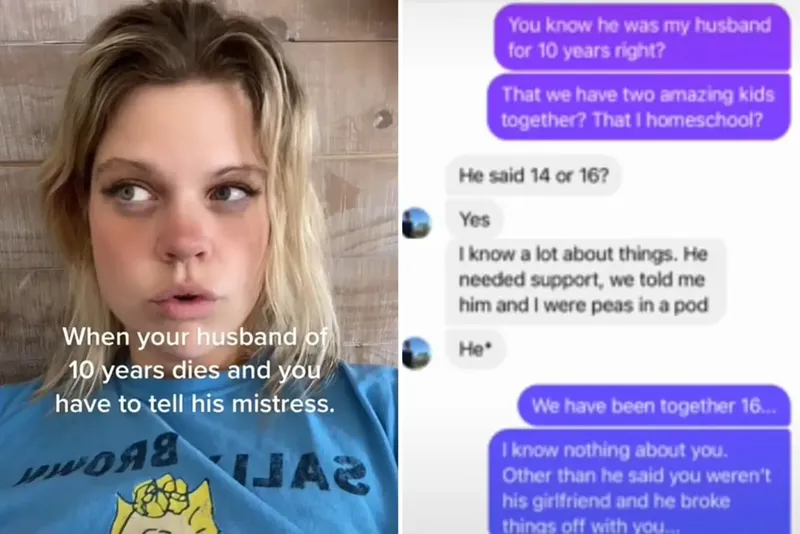 Ce i-a spus o sotie amantei sotului ei cand aceasta a vrut sa stie und ee mormantul lui