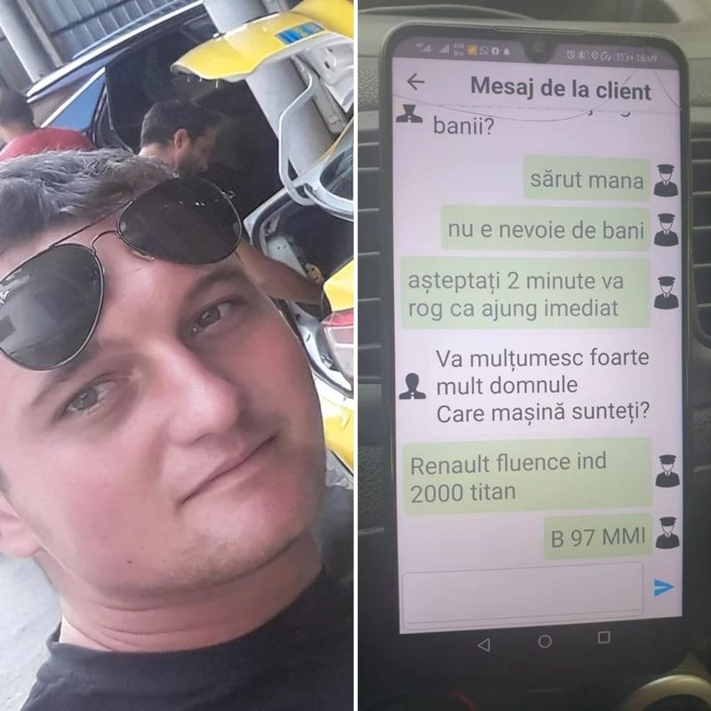 Cine este Iulian Bucur, taximetristul care a dus mamica gratis la spital