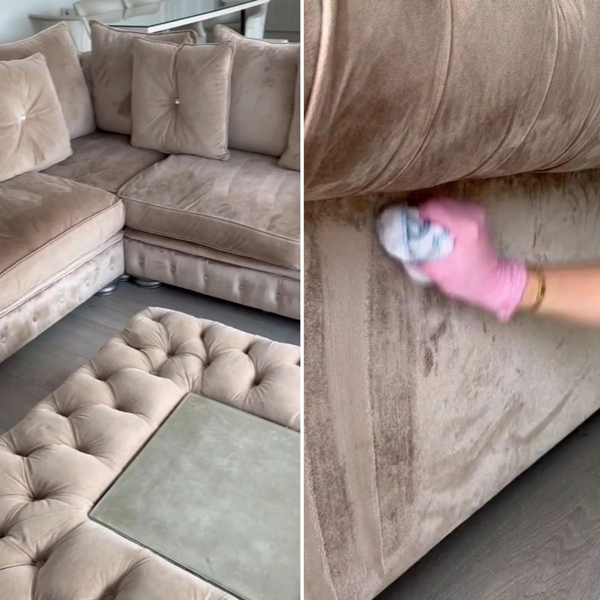 Trucul care te scapa de petele de pe canapea