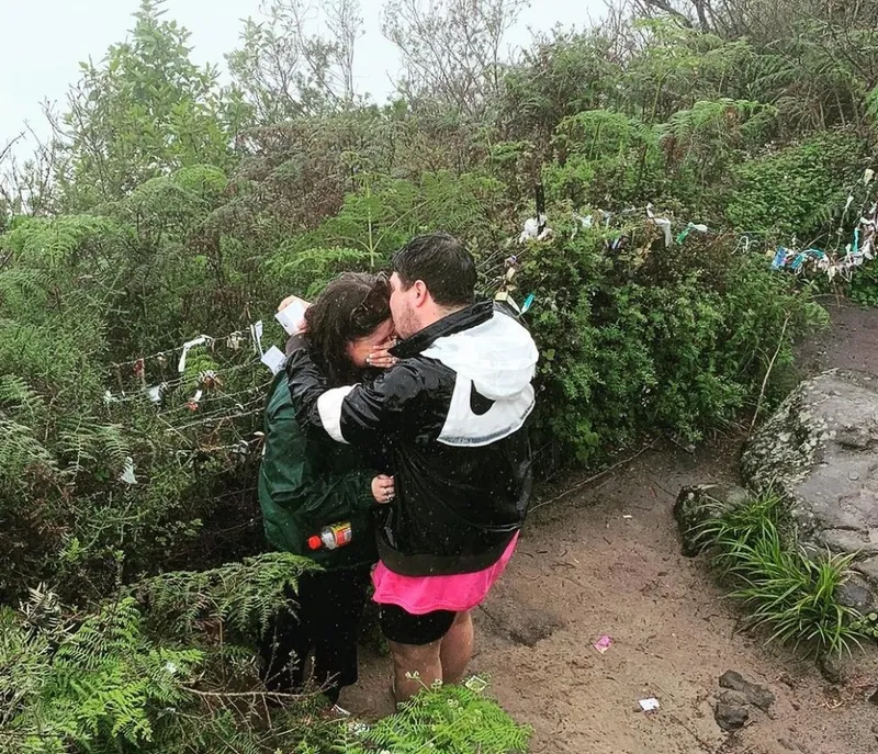 Craig si Jess Prinsloo cand s-au logodit