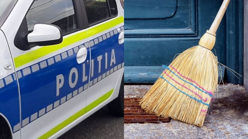 Dimineața Nebună: Paznic bătut cu o coadă de mătură și lovit &icirc;n cap cu un televizor  - AUDIO